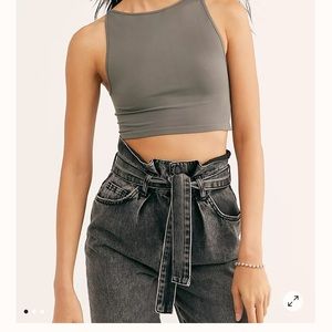 Free people crop top/bralette